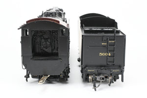 HO Brass CON Oriental Limited CB&Q - Burlington Route O-5 4-8-4 Open Cab Elesco FWH FP No. 5604