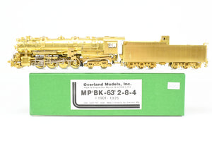 HO Brass OMI - Overland Models, Inc. MP - Missouri Pacific "BK-63" 2-8-4 Nos. 1901 – 1925