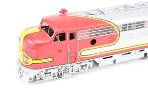 HO Brass Oriental Limited ATSF - Santa Fe EMD F7 Phase II 1500 HP A/B/B/A Set Factory Plated and Painted