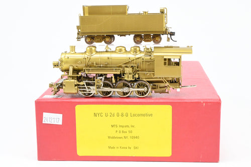 HO Brass MTS Imports NYC - New York Central U-2d 0-8-0 Switcher Locomotive