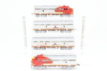 Load image into Gallery viewer, HO Brass CON OMI - Overland Models Inc. ATSF - Santa Fe EMD F7 A-B-B-A Set Set 1 #42L, 42A, 42B, 42C 1950's Era FP
