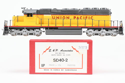 HO Brass E&P Associates UP - Union Pacific EMD SD-40-2 PH. IIb FP Lettered No Number