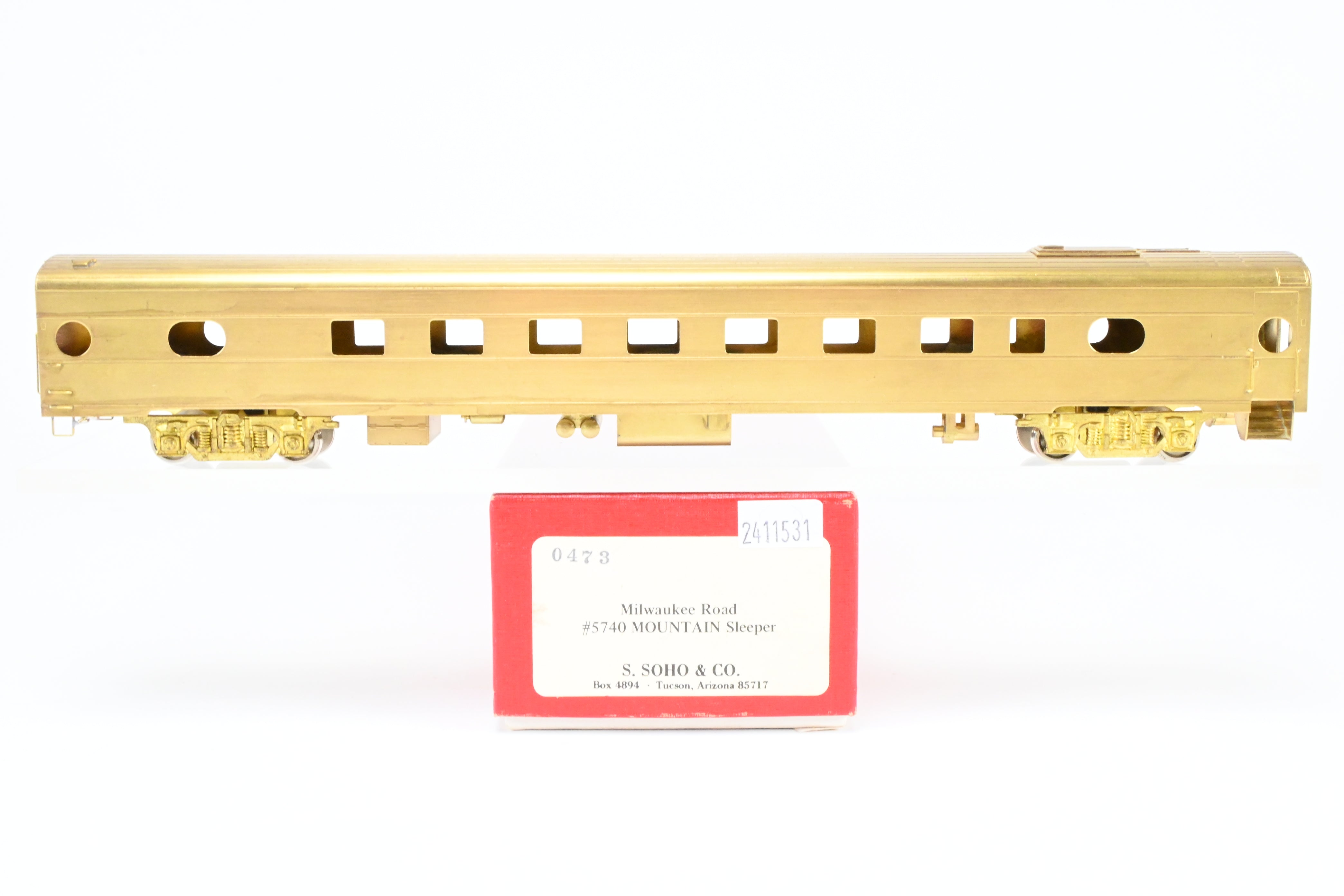 HO Brass Soho MILW - Milwaukee Road #5740 Mountain Series 14