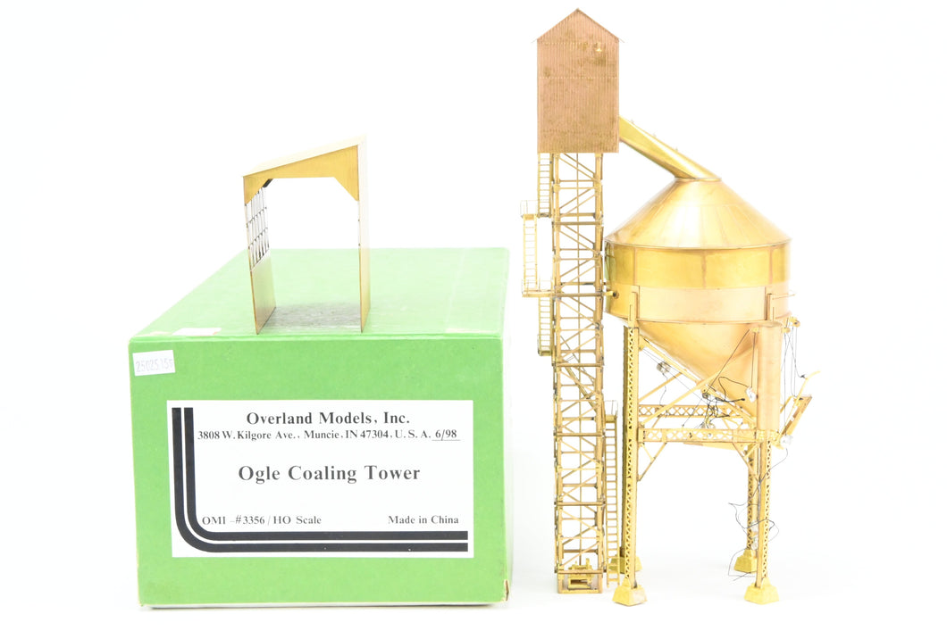 HO Brass CON OMI - Overland Models, Inc. Various Roads Ogle Steel Type Coaling Tower 1998 Run