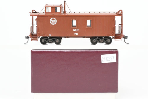 HO Brass Joe G. Collias Scratch Built MP -Missouri Pacific Wood Caboose CP in REBOXX