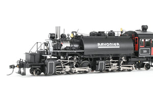 HO Brass DVP - Division Point Rayonier Incorporated #110 2-6-6-2T Baldwin Logging Mallet With Aux Tender