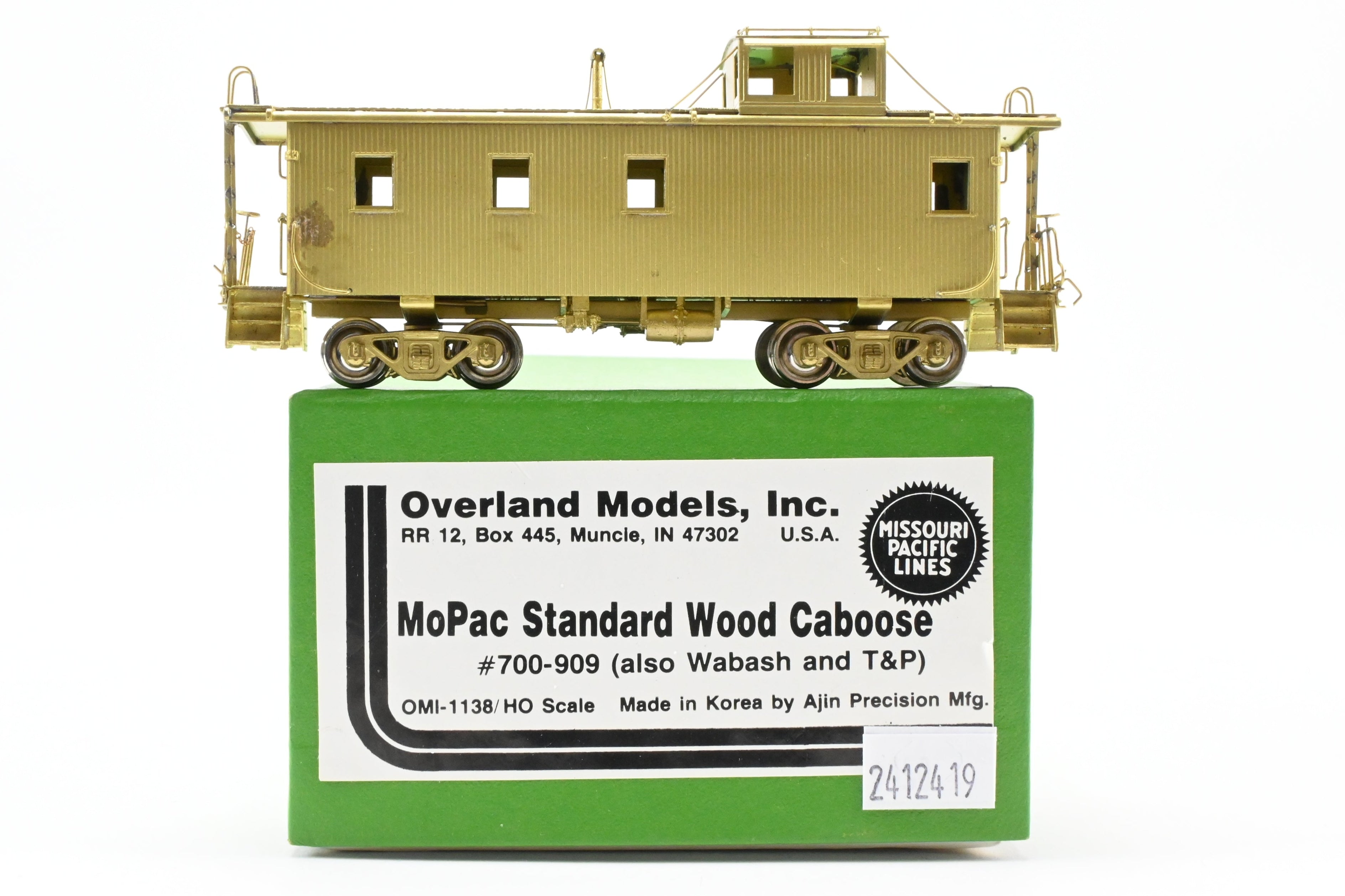 HO Brass OMI - Overland Models, Inc. MP - Missouri Pacific