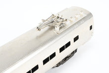 Load image into Gallery viewer, HO Brass Gem Models PC - Penn Central/Amtrak Budd &quot;Metroliner&quot; 2-Car Set (1 Powered/1 Dummy) Factory Plated, Unlettered
