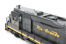 Load image into Gallery viewer, HO Brass CON OMI - Overland Models, Inc. D&amp;RGW - Denver And Rio Grande Western EMD GP30 FP Black/Orange #3010 w/ SoundTraxx DCC &amp; Sound
