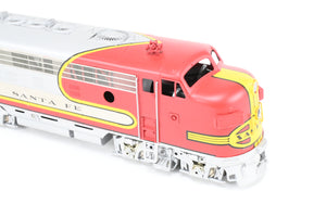 HO Brass Oriental Limited ATSF - Santa Fe EMD F7 Phase II 1500 HP A/B/B/A Set Factory Plated and Painted