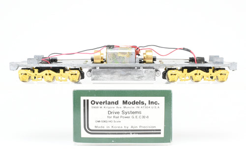 HO Brass OMI - Overland Models Inc. Various Roads  Drive Systems For Rail Power Products General Electric GE C32-8