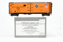 Load image into Gallery viewer, HO Brass CIL - Challenger Imports PFE - Pacific Fruit Express R-40-23 Steel Refrigerator Car FP #7811

