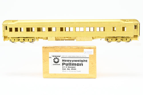 HO Brass Oriental Limited Various Roads Pullman Heavyweight 8-1-2 Sleeper  w/Ice AC