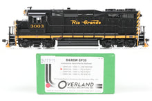Load image into Gallery viewer, HO Brass CON OMI - Overland Models, Inc. D&amp;RGW - Denver And Rio Grande Western EMD GP30 FP Black/Orange #3003 w/DCC/Sound
