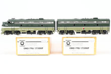 Load image into Gallery viewer, HO Brass Oriental Limited NP - Northern Pacific EMD F9A/F9B Set 1750 HP Factory Painted in the NCL Loewy Passenger Scheme
