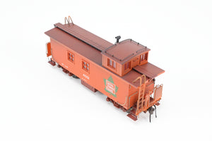 HO TrueLine Trains CV – Central Vermont Wood Offset Cupola Caboose Factory Finished No. 4001 w/ Light Weathering REBOXX