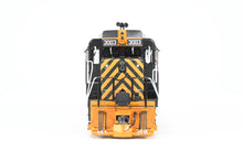 Load image into Gallery viewer, HO Brass CON OMI - Overland Models, Inc. D&amp;RGW - Denver And Rio Grande Western EMD GP30 FP Black/Orange #3003 w/DCC &amp; Sound
