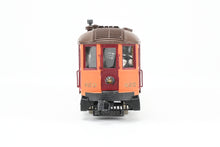 Load image into Gallery viewer, HO Brass MTM - Midwest Trolley Museum CNS&amp;M - North Shore Line No. 420 Parlor Observation Trailer CP w/Working Marker Lamps
