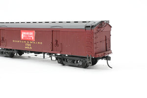 HO Resin Funaro & Camerlengo B&M – Boston & Maine 50’ Wood Milk Car Custom Built & Painted No. 1724 Brookside Milk & Cream REBOXX