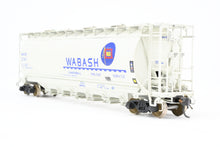 Load image into Gallery viewer, HO Brass OMI - Overland Models, Inc. WAB - Wabash Cylindrical Covered Hopper HC-60 CP Wabash #32967
