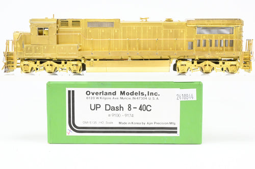 HO Brass OMI - Overland Models, Inc. UP - Union Pacific GE Dash 8-40C #9100-9174