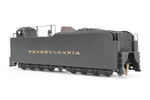 HO Brass PFM United PRR - Pennsylvania Railroad 210-F-82A "Coast to Coast" Tender Custom Painted
