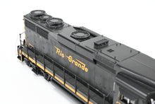 Load image into Gallery viewer, HO Brass CON OMI - Overland Models, Inc. D&amp;RGW - Denver And Rio Grande Western EMD GP30 FP Black/Orange #3003 w/DCC &amp; Sound
