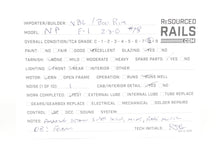 Load image into Gallery viewer, HO Brass CON NBL - North Bank Line NP - Northern Pacific F-1 Class 2-8-0 Factory Painted #78
