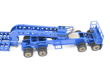 Load image into Gallery viewer, HO Brass CON OMI - Overland Models, Inc. Nelson Miller Transfer 6-axle and 9-axle Heavy Haul Trailers FP Blue RARE 1 of 1 Pilot Models – Never Produced!
