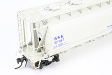 Load image into Gallery viewer, HO Brass OMI - Overland Models, Inc. WAB - Wabash Cylindrical Covered Hopper HC-60 CP Wabash #32967

