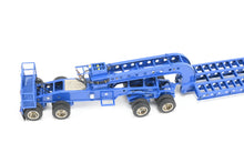 Load image into Gallery viewer, HO Brass CON OMI - Overland Models, Inc. Nelson Miller Transfer 6-axle and 9-axle Heavy Haul Trailers FP Blue RARE 1 of 1 Pilot Models – Never Produced!
