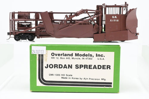 HO Brass OMI - Overland Models Inc. GN  - Great Northern Jordan Spreader CP No.  X1712