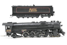 Load image into Gallery viewer, HO Brass Gem Models B&amp;M - Boston &amp; Maine R-1d 4-8-2 CP No.4115 Can Motor Upgrade AS-IS
