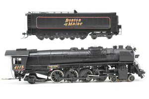 HO Brass Gem Models B&M - Boston & Maine R-1d 4-8-2 CP No.4115 Can Motor Upgrade AS-IS