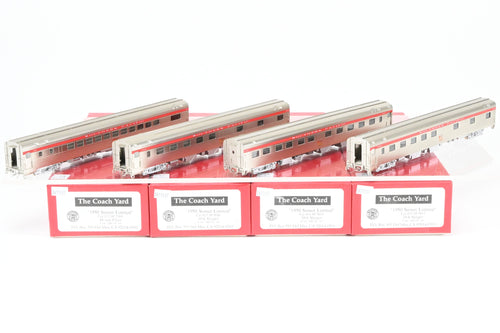 HO Brass TCY- The Coach Yard SP - Southern Pacific 1950 Sunset Limited 4-Car Add On Set