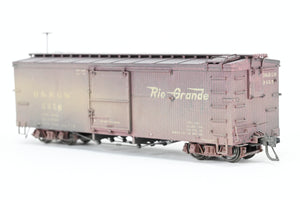 HOn3 Blackstone Models D&RGW - Denver & Rio Grande Western 30' Box Car Flying Grande Herald No. 3426 RENUMBERED & WEATHERED