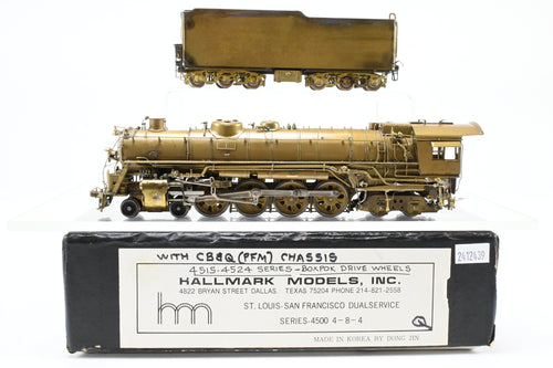 HO Brass Hallmark Models SLSF - Frisco 4500 Class Dual Service Series 4-8-4 Custom Drive by Joe G. Collias