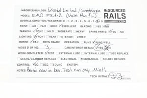 HO Brass Oriental Limited UP - Union Pacific EMD F3A/F3B PH II/III 1500 HP 2-Unit Set FP