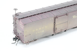 HOn3 Blackstone Models D&RGW - Denver & Rio Grande Western 30' Box Car Flying Grande Herald No. 3426 RENUMBERED & WEATHERED