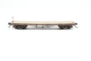 HOn3 Blackstone Models D&RGW - Denver & Rio Grande Western 30’ Flat Car Weathered No. 6023 Weathered