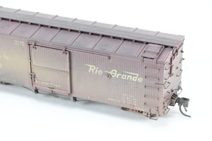 HOn3 Blackstone Models D&RGW - Denver & Rio Grande Western 30' Box Car Flying Grande Herald No. 3426 RENUMBERED & WEATHERED