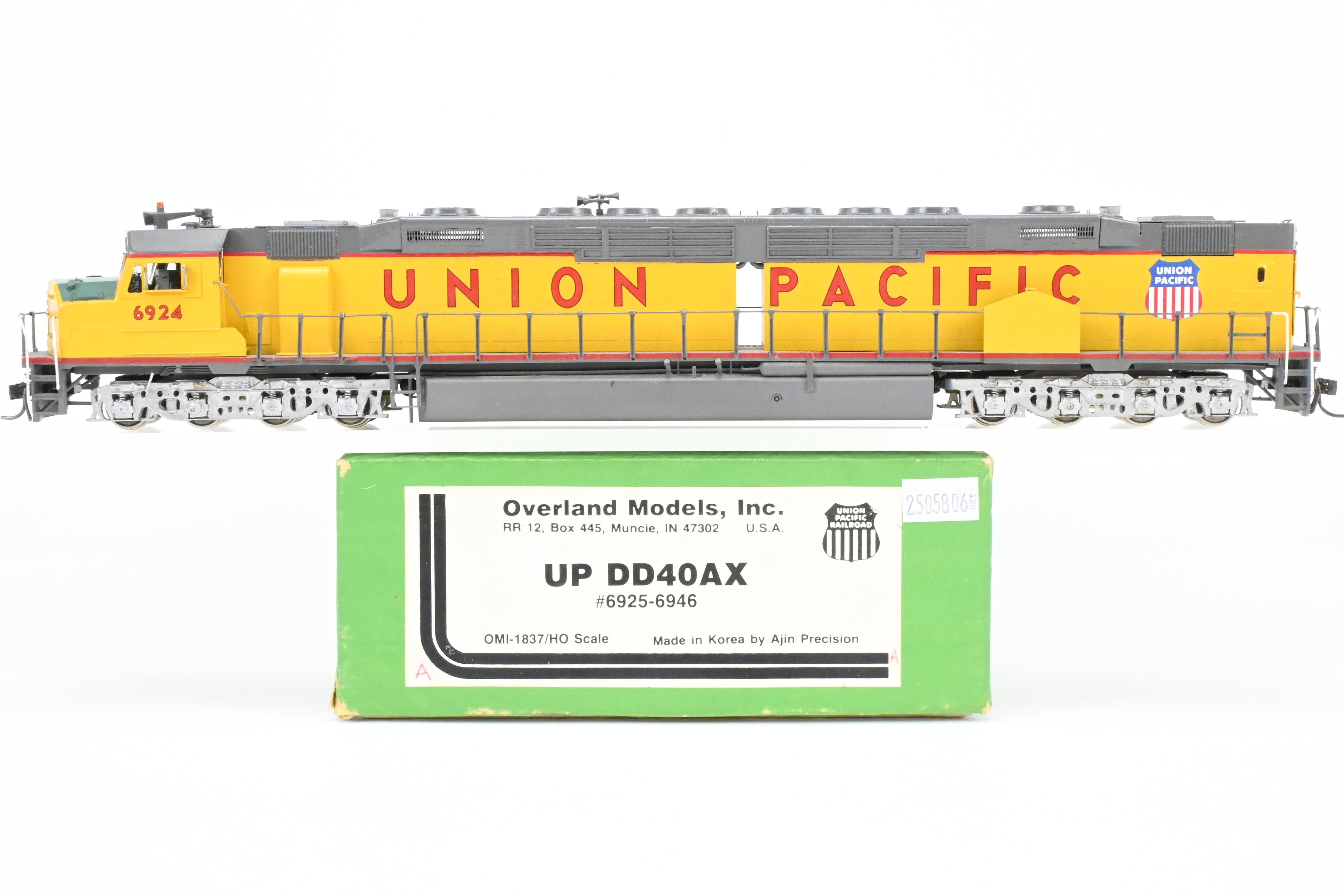 HO Brass CON OMI - Overland Models, Inc. UP - Union Pacific EMD