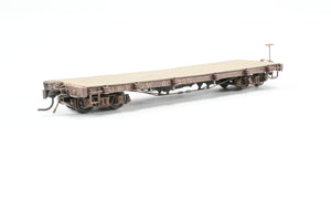 HOn3 Blackstone Models D&RGW - Denver & Rio Grande Western 30’ Flat Car Weathered No. 6023 Weathered