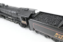 Load image into Gallery viewer, HO Brass Gem Models B&amp;M - Boston &amp; Maine R-1d 4-8-2 CP No.4115 Can Motor Upgrade AS-IS
