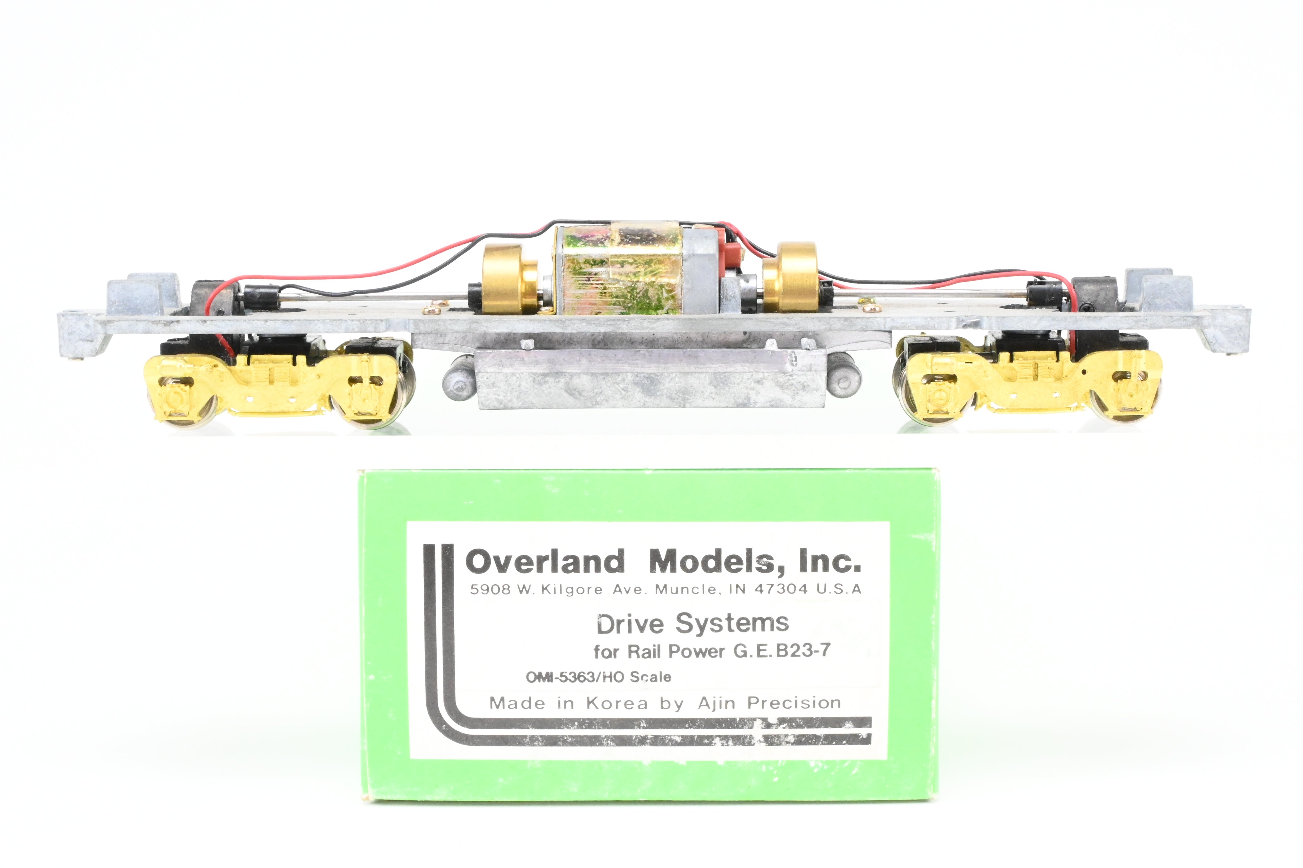 【美品】overland models drive systems HOゲージ HO Brass OMI - Overland Models Inc. Various Roads Drive Systems