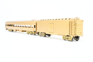 HO Brass NPP - Nickel Plate Products Erie Railroad Modernized Coach & 40 ton Milk Car Set