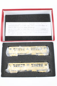 HO Brass MTS Imports CTA - Chicago Transit Authority 4001 - 4250 Series (Modified) Elevated Cars 2-Car Set