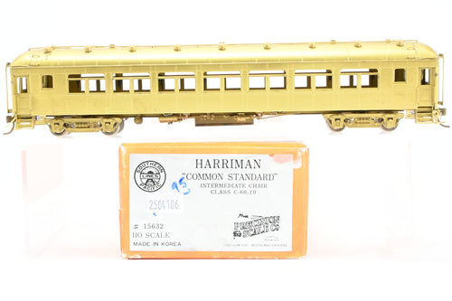 HO Brass PSC - Precision Scale Co. SP - Southern Pacific Harriman Common Standard C-60-10 Intermediate Coach