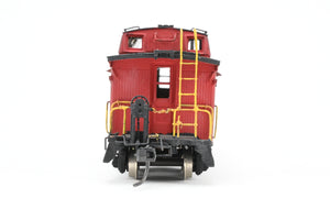 HO Brass OMI - Overland Models, Inc. B&M - Boston & Maine Wood Caboose w/ Slanted Cupola Custom Painted WRONG BOX