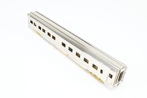 HO Brass Cascade Models AT&SF - Santa Fe Budd Pine Series 10RMT-6DBR Sleeper w/ Skirts